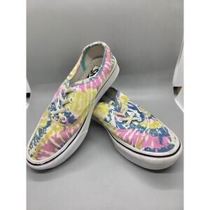 Vans OF THE WALL ComfyCush Authentic Tie-Dye Orchid Sneakers Sz M5.5/W7